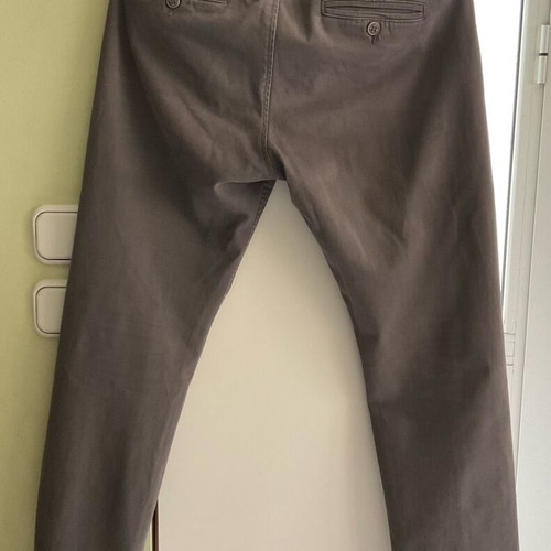 Staff men's pants used, gray, size S