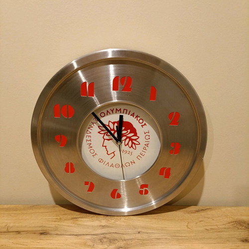 Olympiacos wall clock authentic used