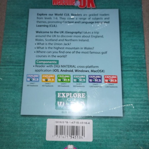 Children's English Book Level 4 new with CD