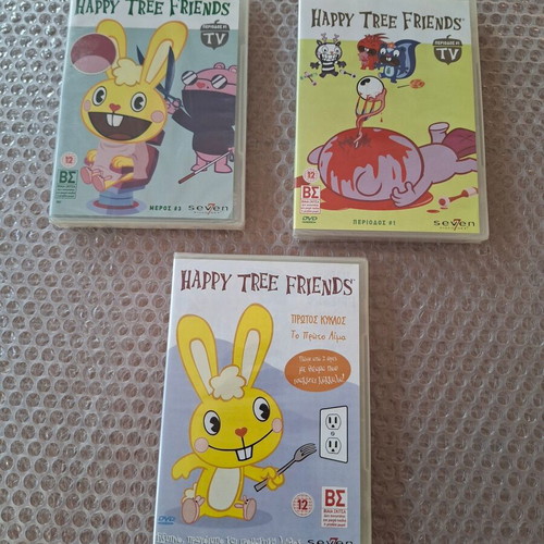 Happy Tree Friends DVD set new, pack of 3