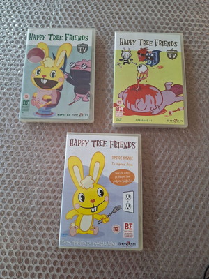 Happy Tree Friends DVD set new, pack of 3