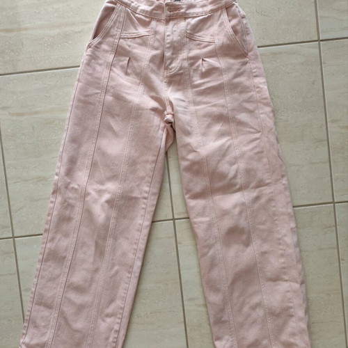 Parfois high-waisted pink jeans like new, size M