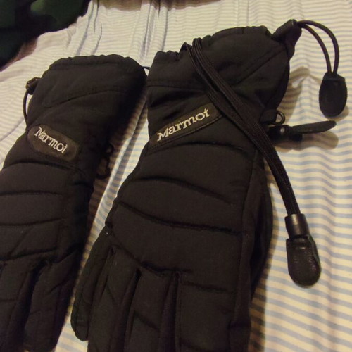 Marmot motorcycle and snow gloves like new