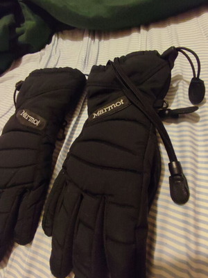 Marmot motorcycle and snow gloves like new