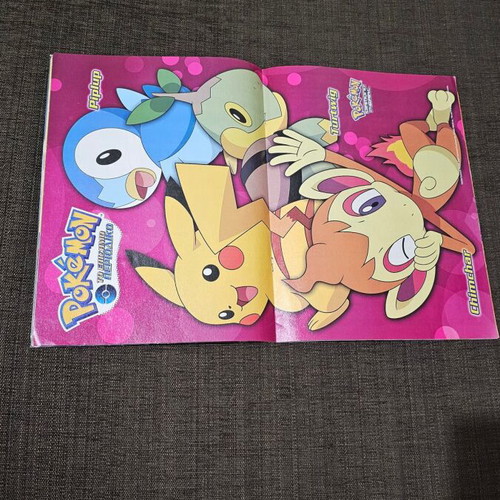 Pokemon Diamond Pearl magazine like new in Greek