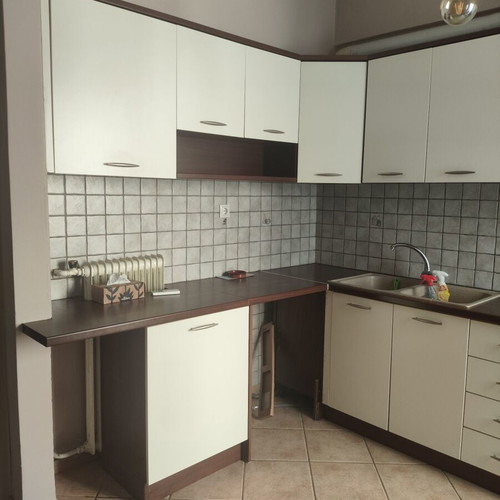 Kitchen cabinets like new with sink and faucet, bakelite wood