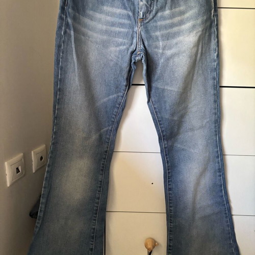 Replay low rise flare jeans like new, size S, blue