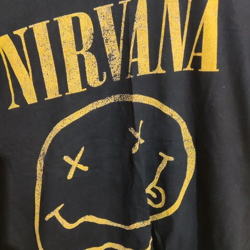 Nirvana t-shirt medium size used, black
