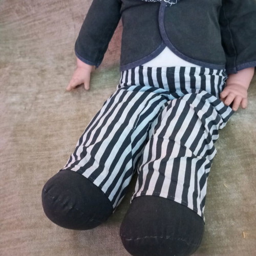 El Greco fabric Charlie doll used, large