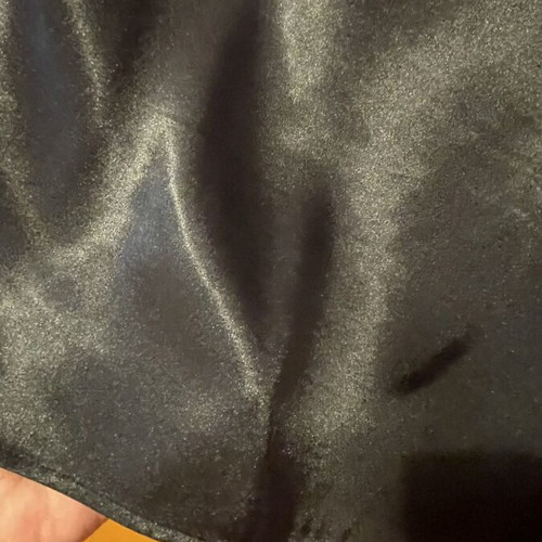 Marks & Spencer Plus Size Satin Texture Shirt 5XL like new, black