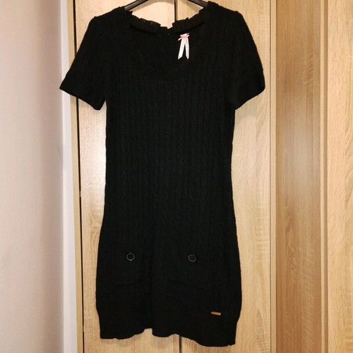 Pepe Jeans dress blouse size M like new, black