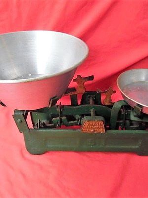 Old Greek grocer's scale in very good condition