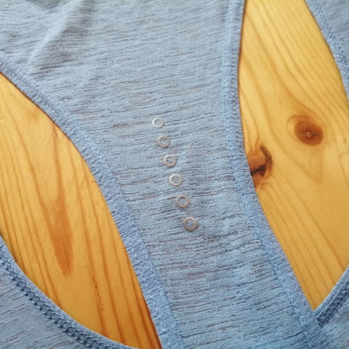 Nike Dri-FIT women's sports tank top size L, blue