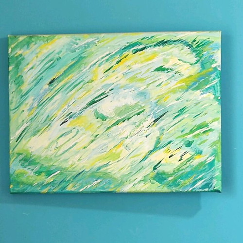 Oil painting on canvas new, size 30 x 40