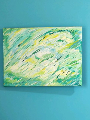 Oil painting on canvas new, size 30 x 40
