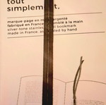 Bookmarks new from Paris, gift set