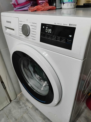 Siemens washing machine 8 kg like new, A+++