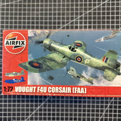 Airfix 1:72 Vought F4U Corsair (FAA) rare edition Fleet Air Arm model kit