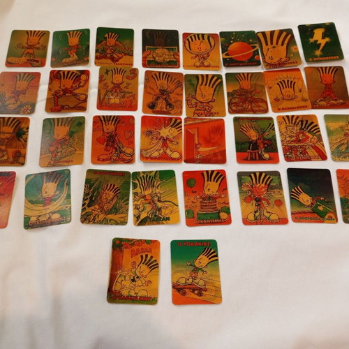 3D Chipicao collectible cards used, set of 34