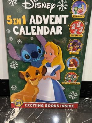 Disney 5 in 1 Advent Calendar new, English