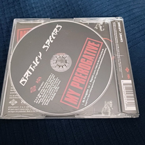 Britney Spears My Prerogative CD single used, pop