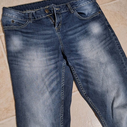 Women's denim jeans like new, size L, blue