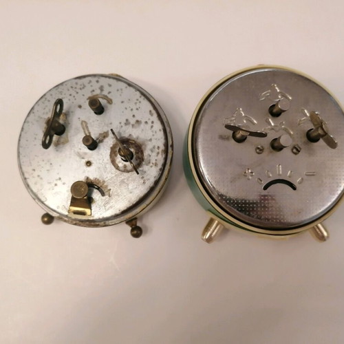 Vintage Rostov USSR and Kienzle table clocks used