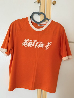 Moschino orange women's blouse size L used