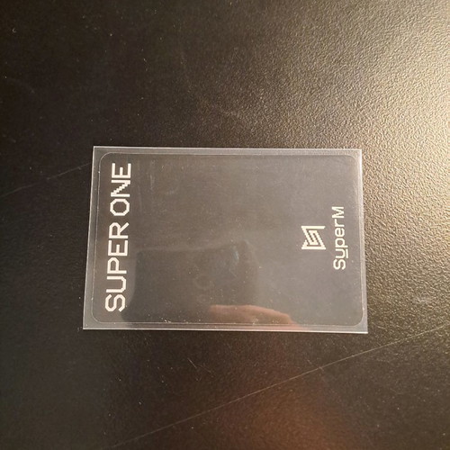 SuperM Super One group Photocard in perfect condition, KPOP