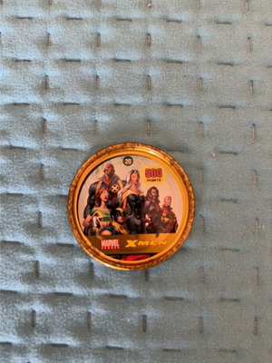 Tapa used Marvel X-Men collectible token