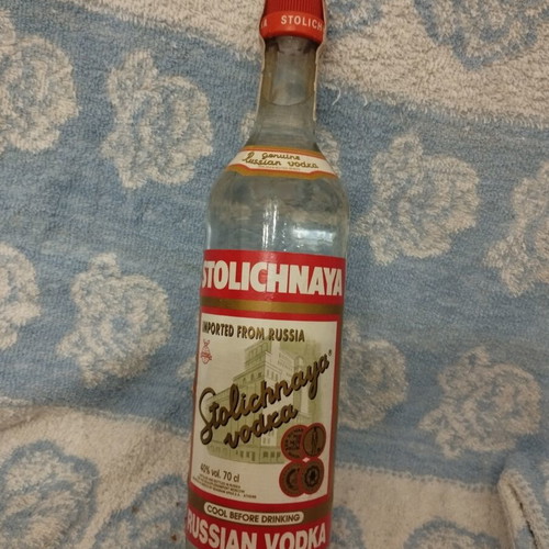 Stolichnaya Russian vodka new