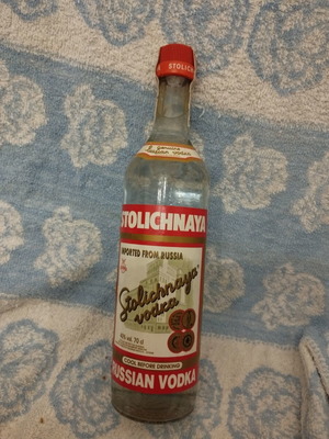 Stolichnaya Russian vodka new