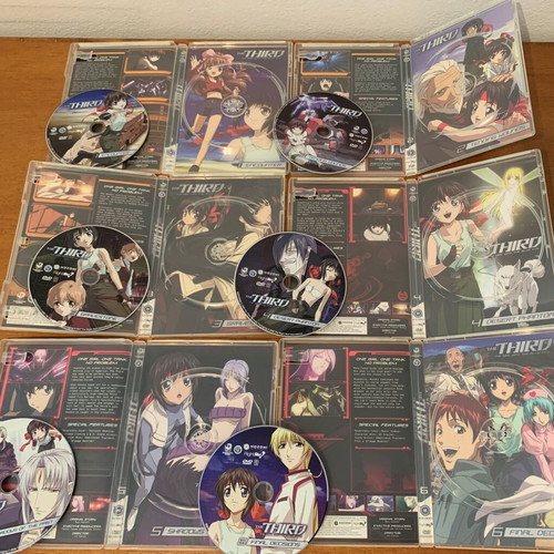 The Third DVD collector's set with 3 Pincil Boards and 6 Artbooks like new