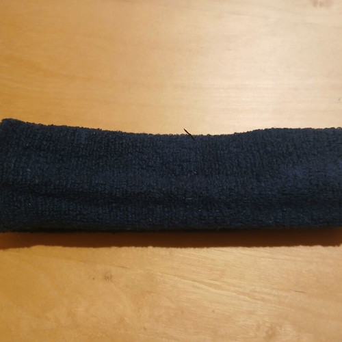 Milano Marathon sports headband new, dark blue