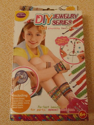 Jewellery making set like new for braided bracelets