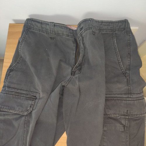 Glou Cargo Shorts pack of 2 men's beige and blue used, sizes L and M
