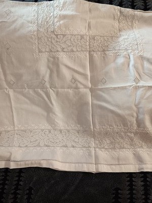 Large handmade tablecloth