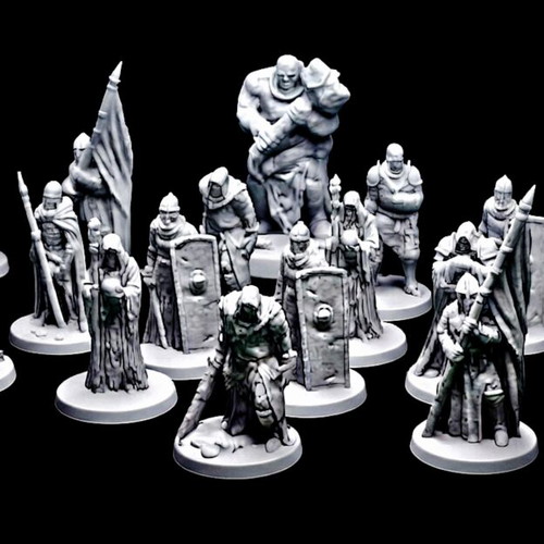 The Siphoned Host Skeletal Warband miniatures