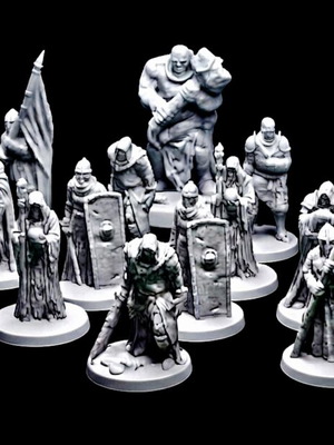 The Siphoned Host Skeletal Warband miniatures