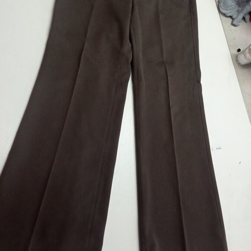 Brown classic line pants medium size used by A-Style