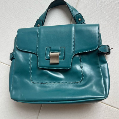 Zara Collection crossbody bag like new, petrol color