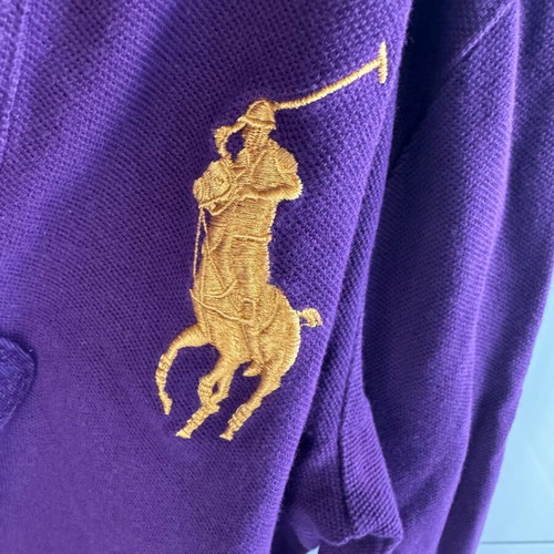 Ralph Lauren blouse XS used, slim fit, purple, faded color