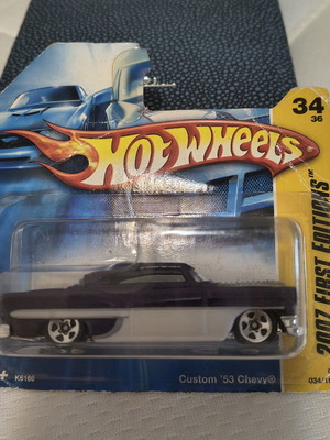 Hot Wheels 2007 First Editions Custom 53’ Chevy die cast new sealed