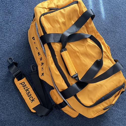 A.S. 98 travel duffel bag, yellow