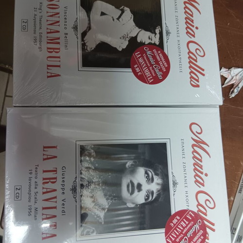 Maria Callas double CD pack new, classical music, 12 sets