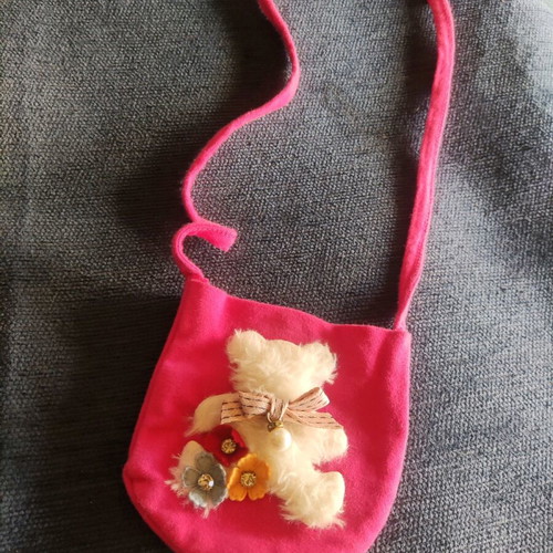 Pink shoulder bag like new