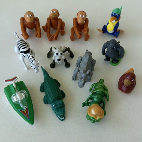 Παιχνιδάκια Kinder Έκπληξη συλλεκτικά vintage, σαν καινούργια, πακέτο 12