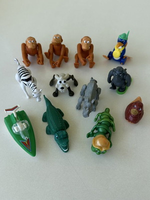 Παιχνιδάκια Kinder Έκπληξη συλλεκτικά vintage, σαν καινούργια, πακέτο 12