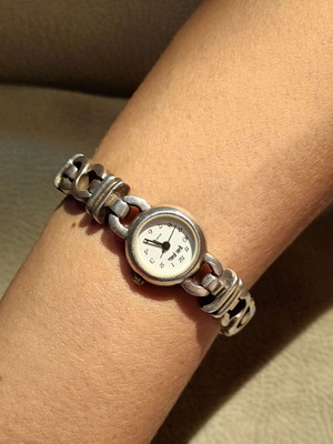 Folli Follie Quartz women's watch silver 925 like new