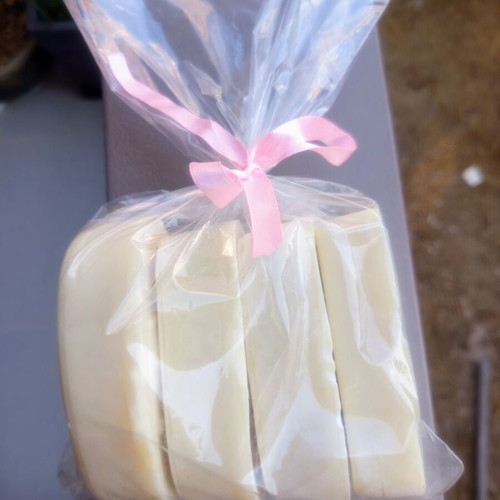 Handmade olive oil soaps natural ripening, pack of 4, like new